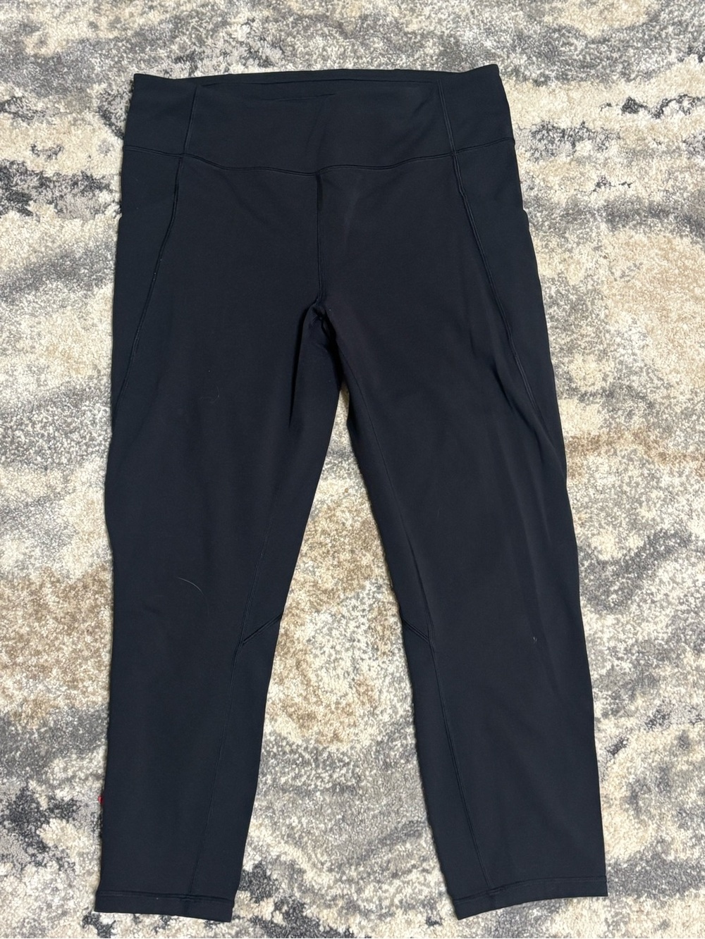 Lululemon Black High-Waist Performance Leggings - Picture 2 of 5